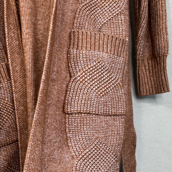 Nine West Sweater Brown Cardigan w/ Belt Long Length Wool Blend in Size M  NWT - Picture 6 of 15